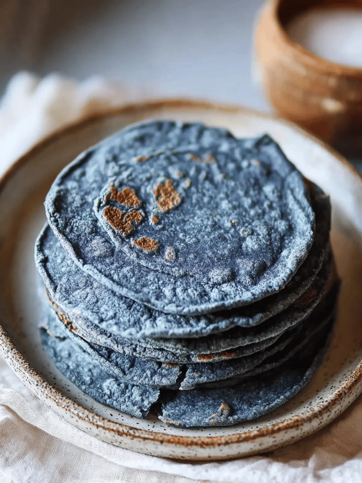 Blue Corn Tortillas