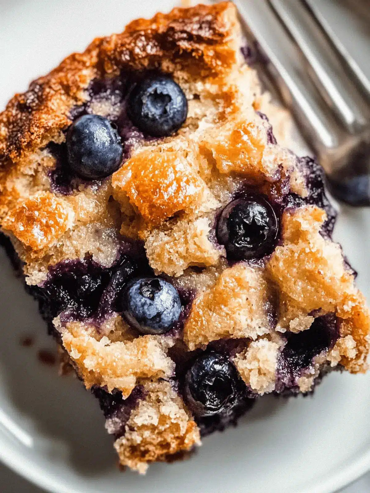 Blueberry Bread Pudding
