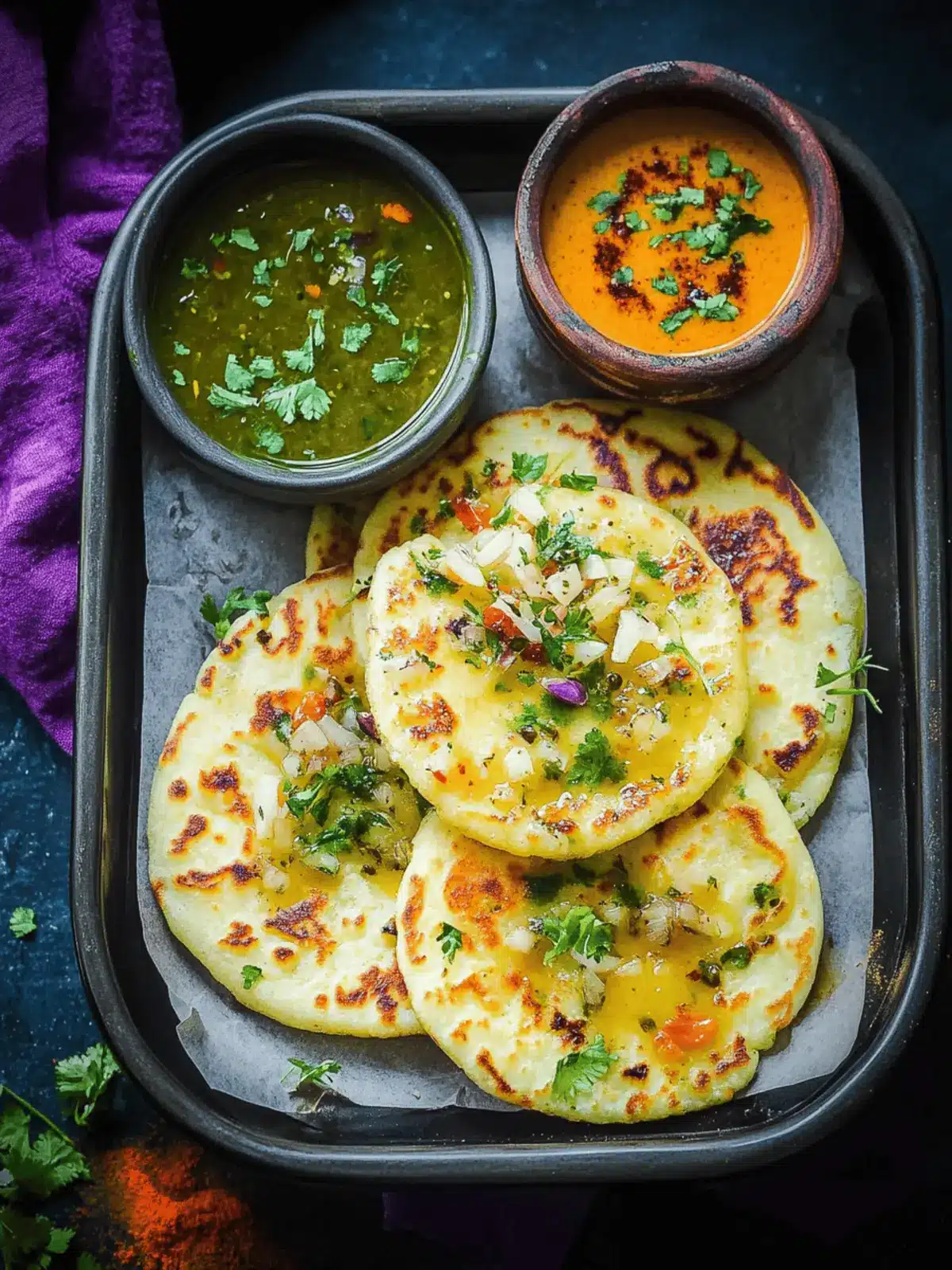 Onion Uttapam