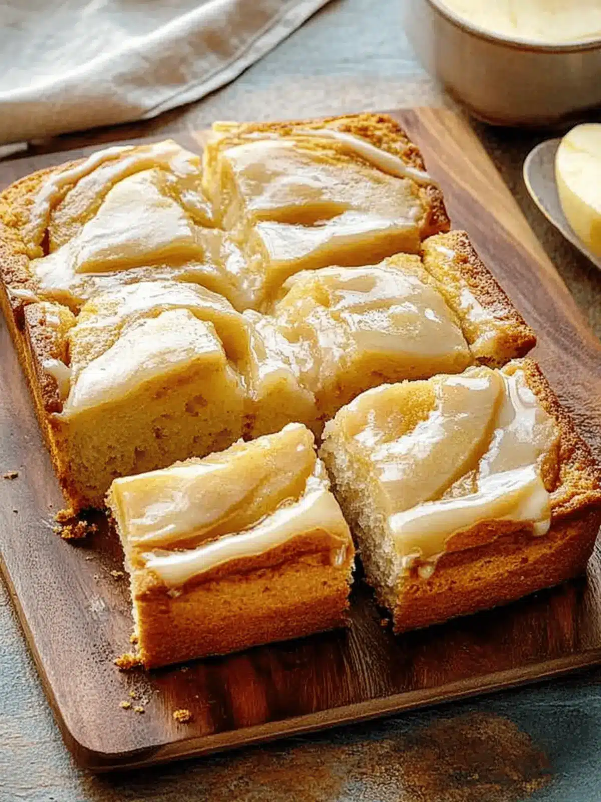Upside-Down Apple Bread