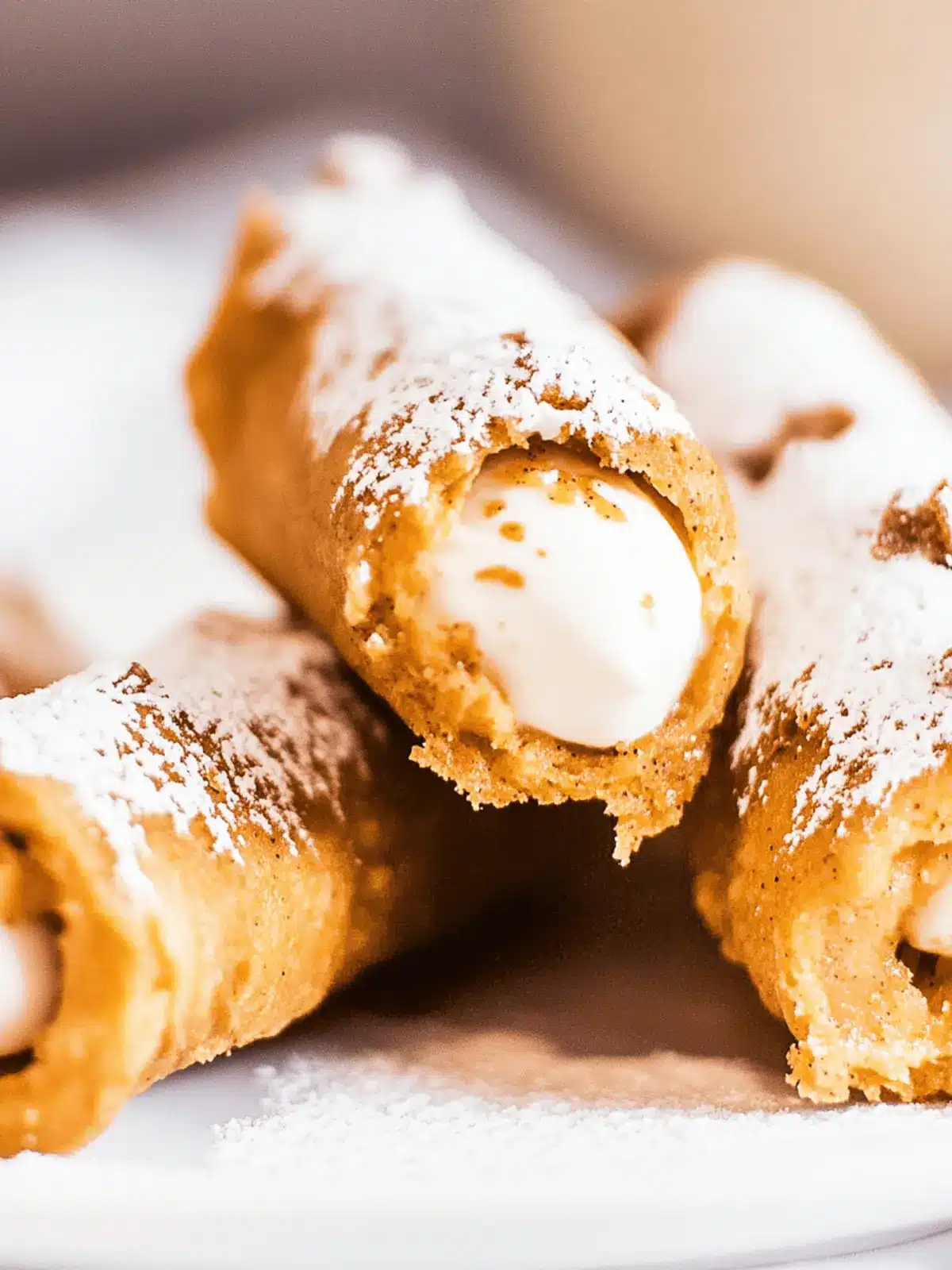 Pumpkin Spice Cannoli