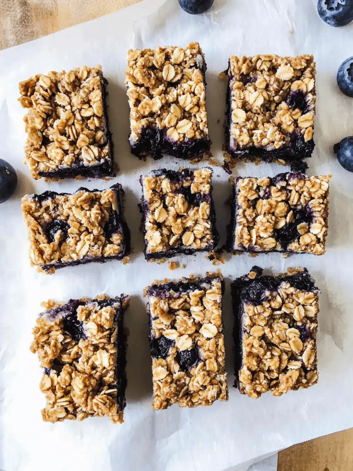 Blueberry Cereal Bars
