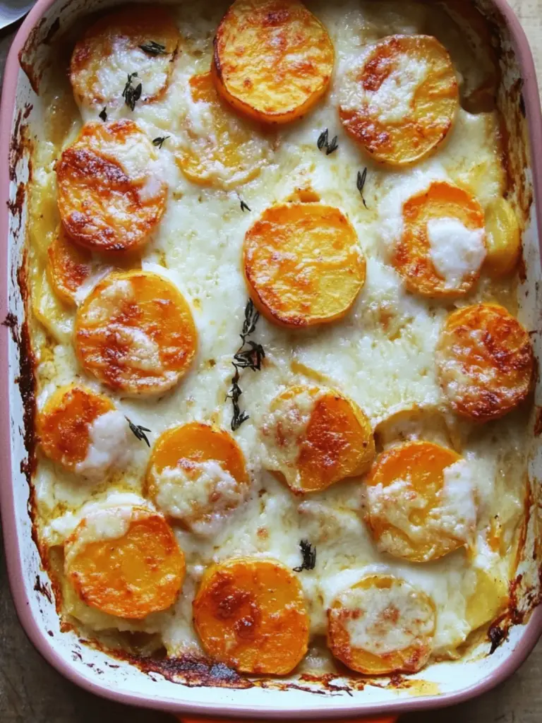 Pumpkin Scalloped Potatoes
