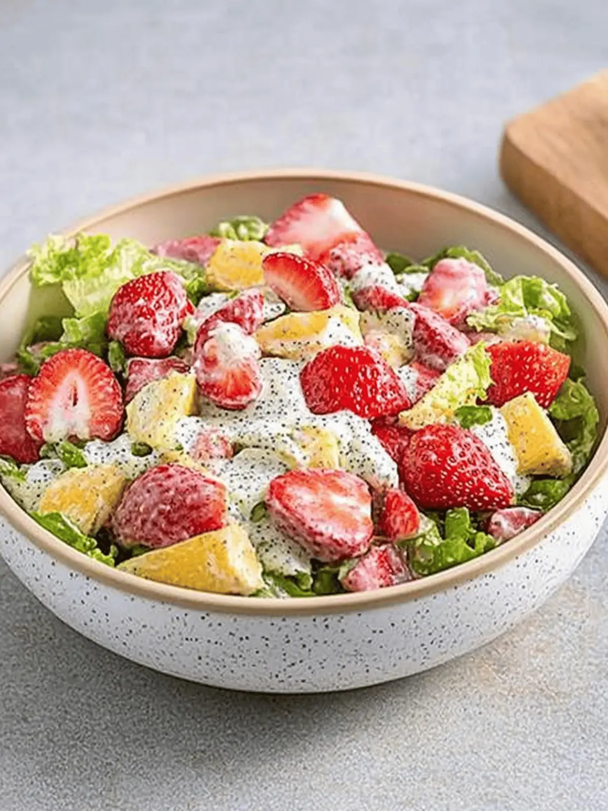Strawberry Poppy Seed Salad