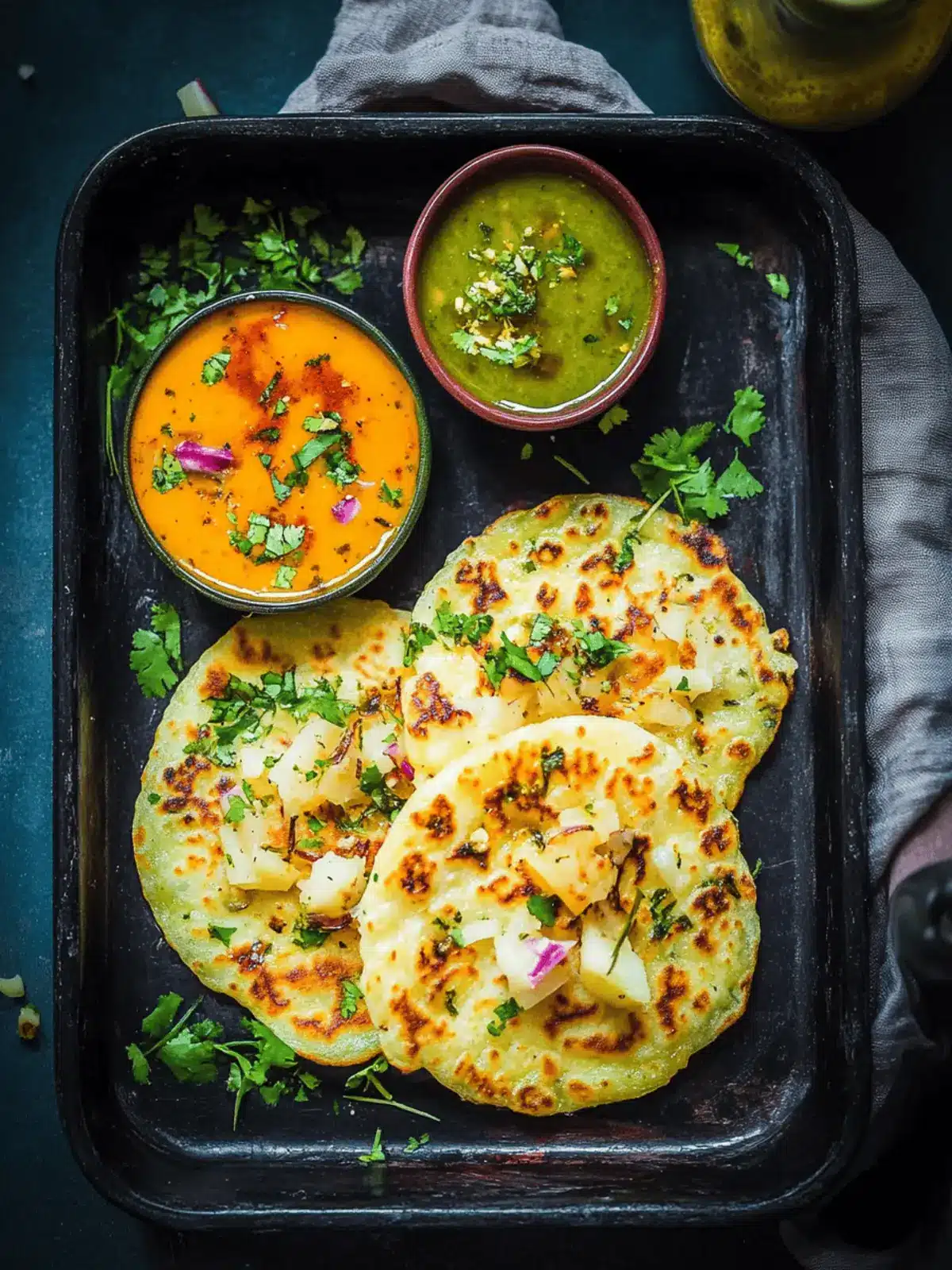 Onion Uttapam