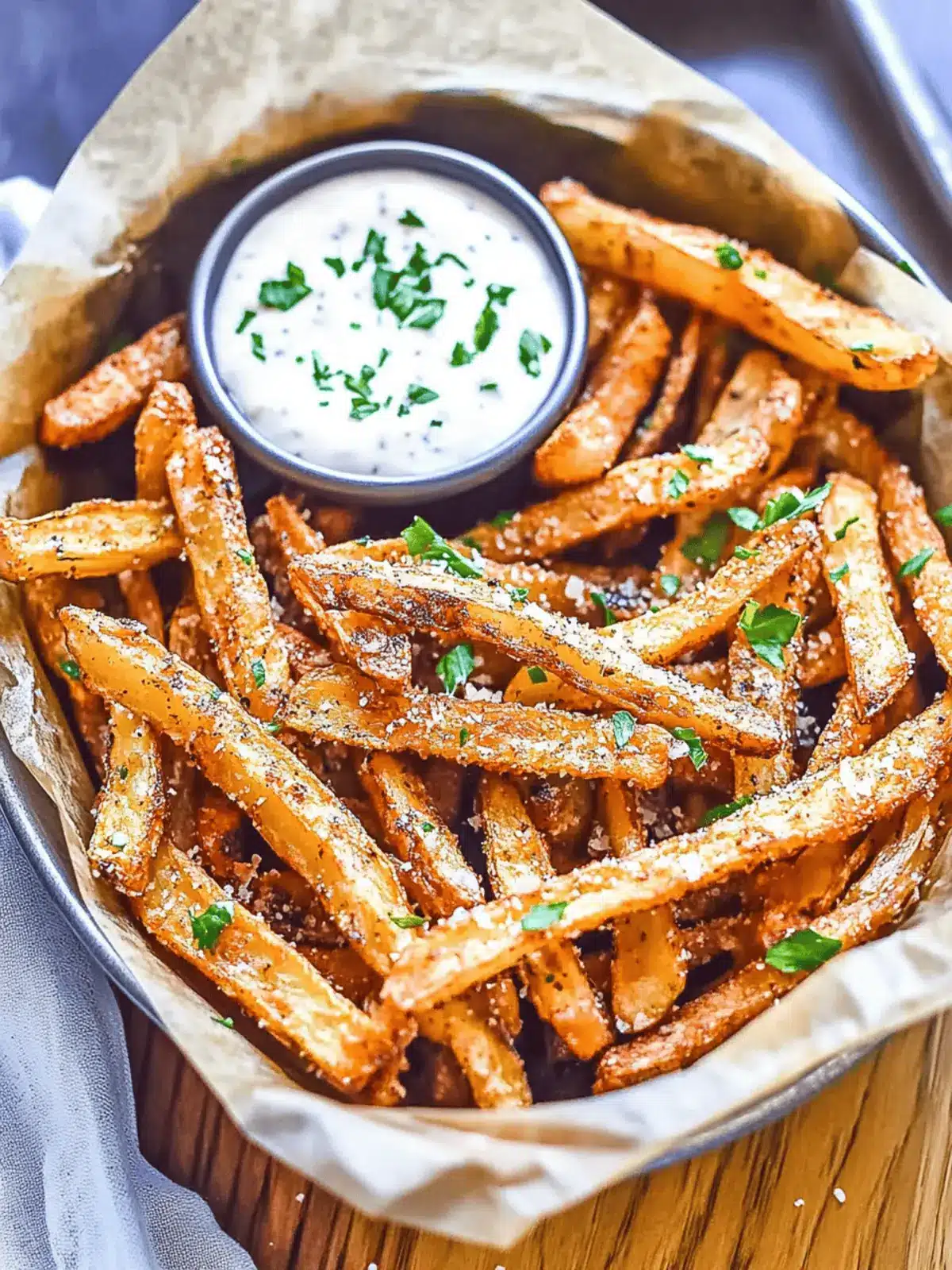 Crispy Turnip Fries