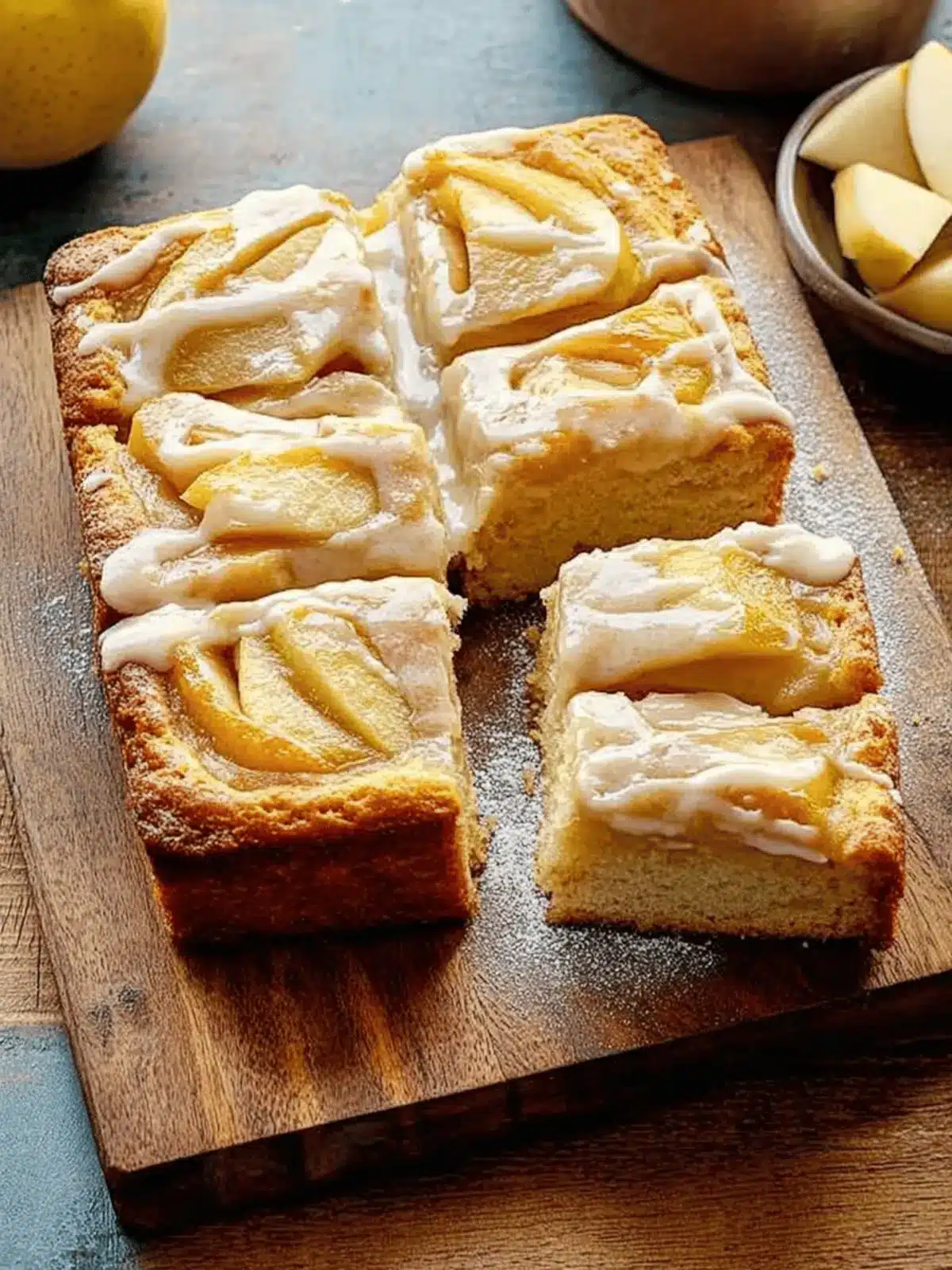 Upside-Down Apple Bread