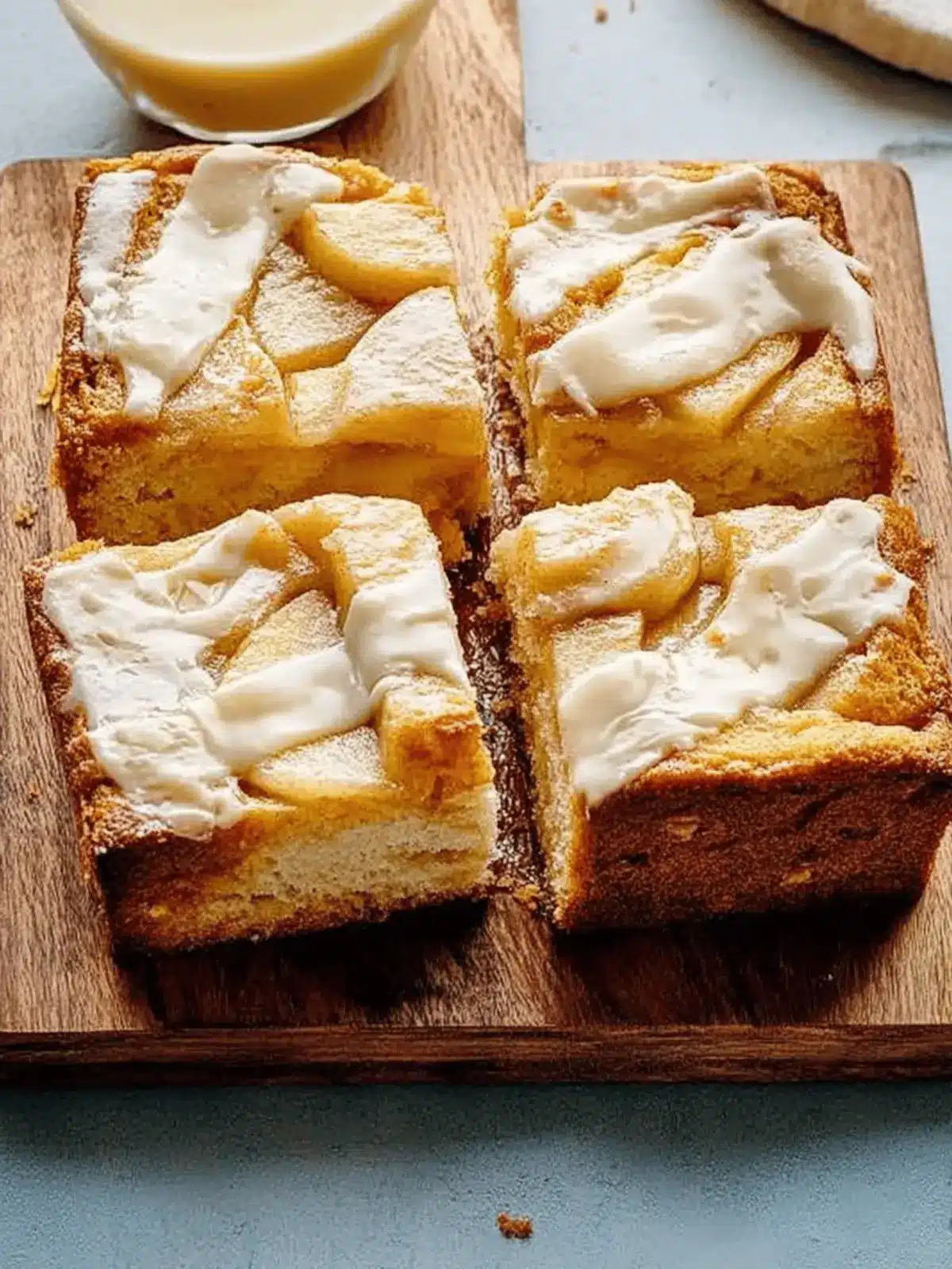 Upside-Down Apple Bread