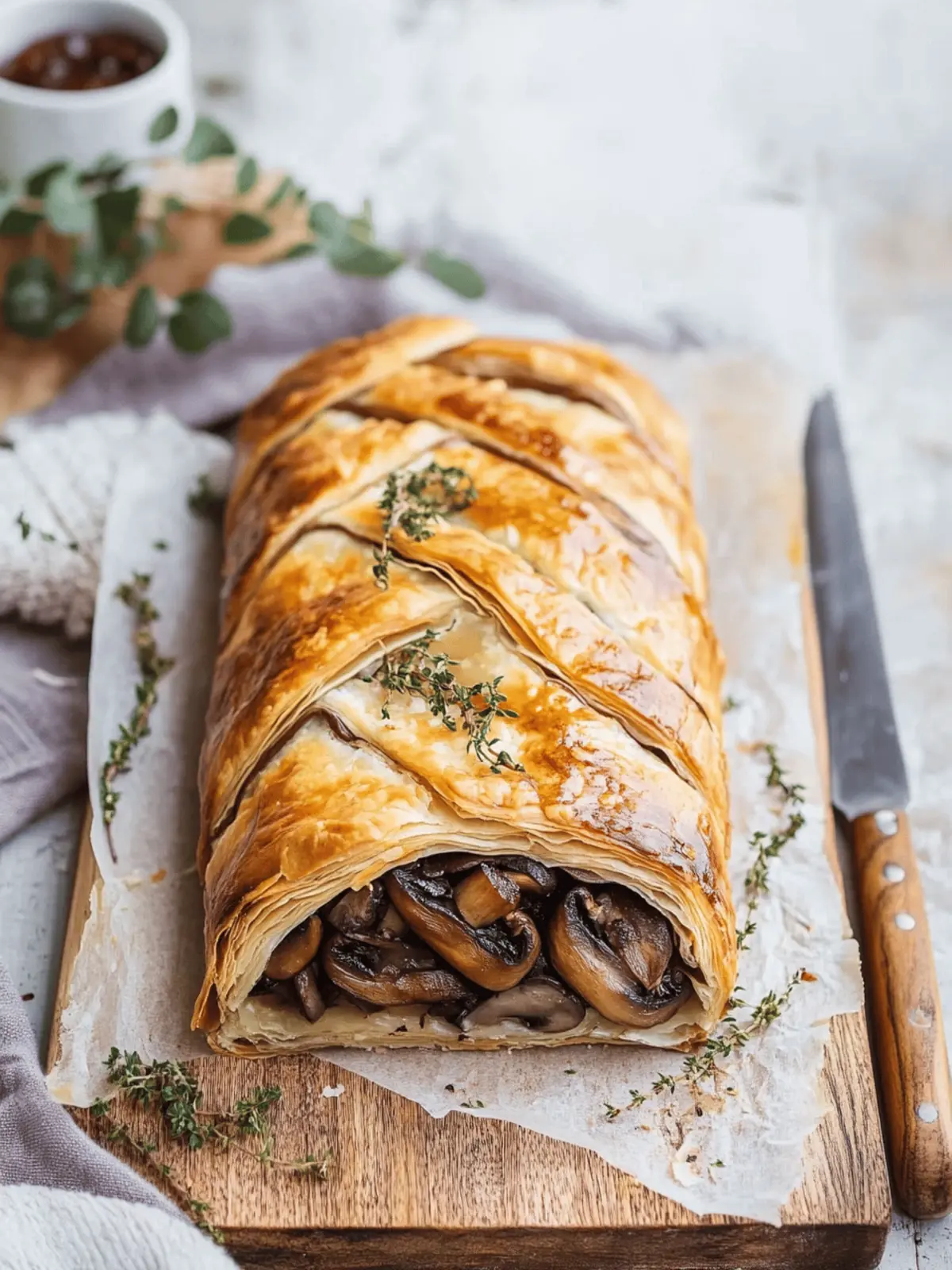 Vegan Mushroom Wellington