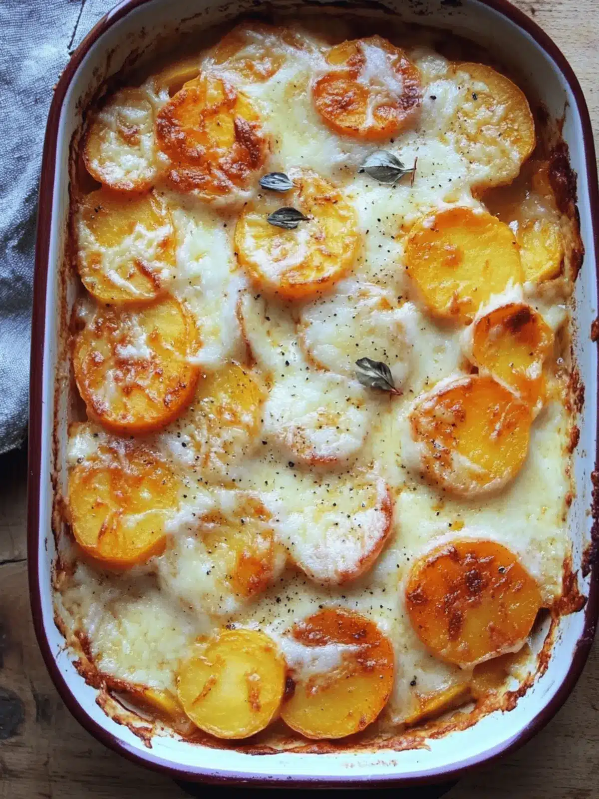 Pumpkin Scalloped Potatoes