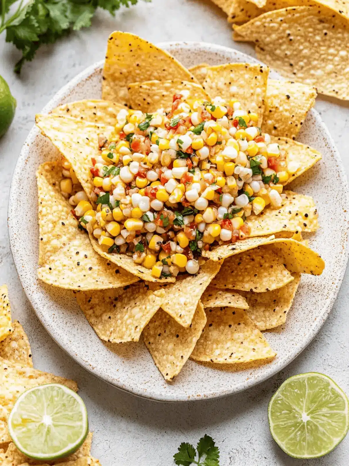 Grilled Mexican Street Corn Salsa