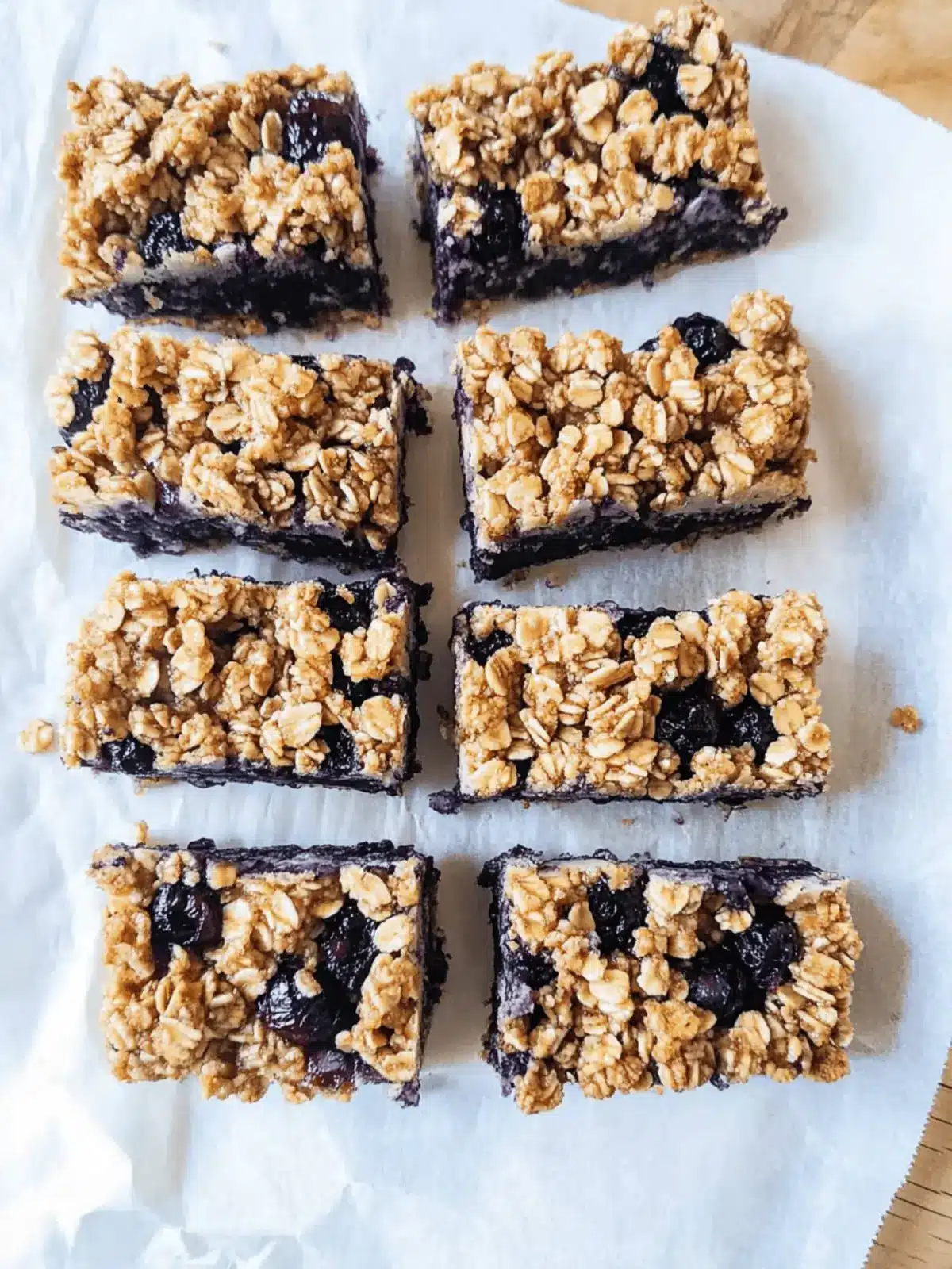 Blueberry Cereal Bars