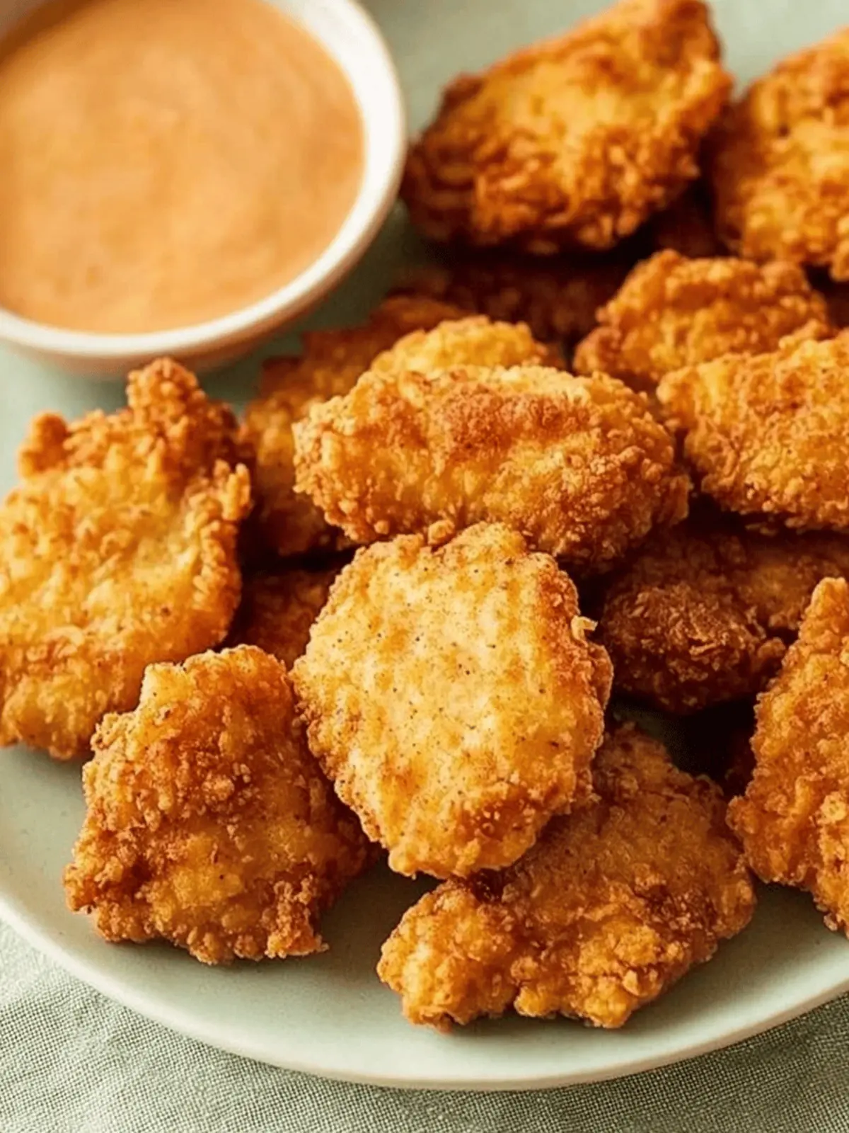 Fried Turkey Nuggets