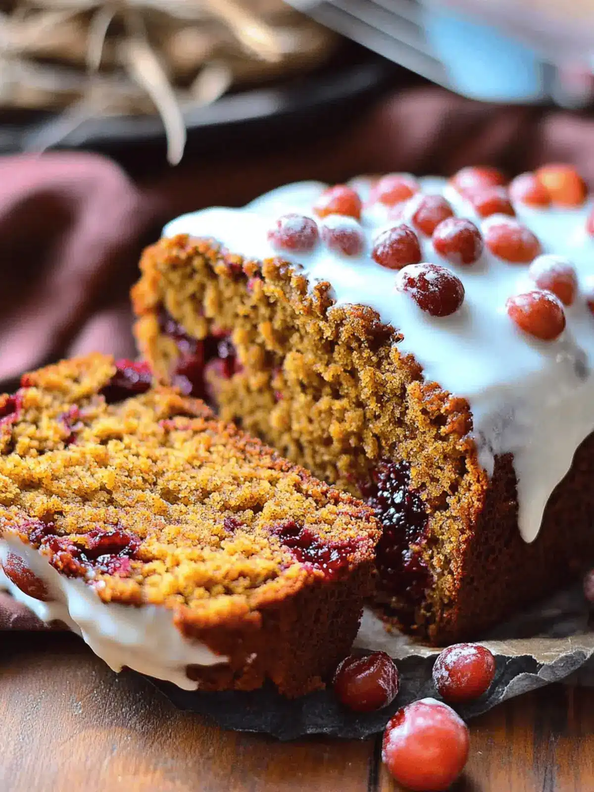 Cranberry Pumpkin Bread