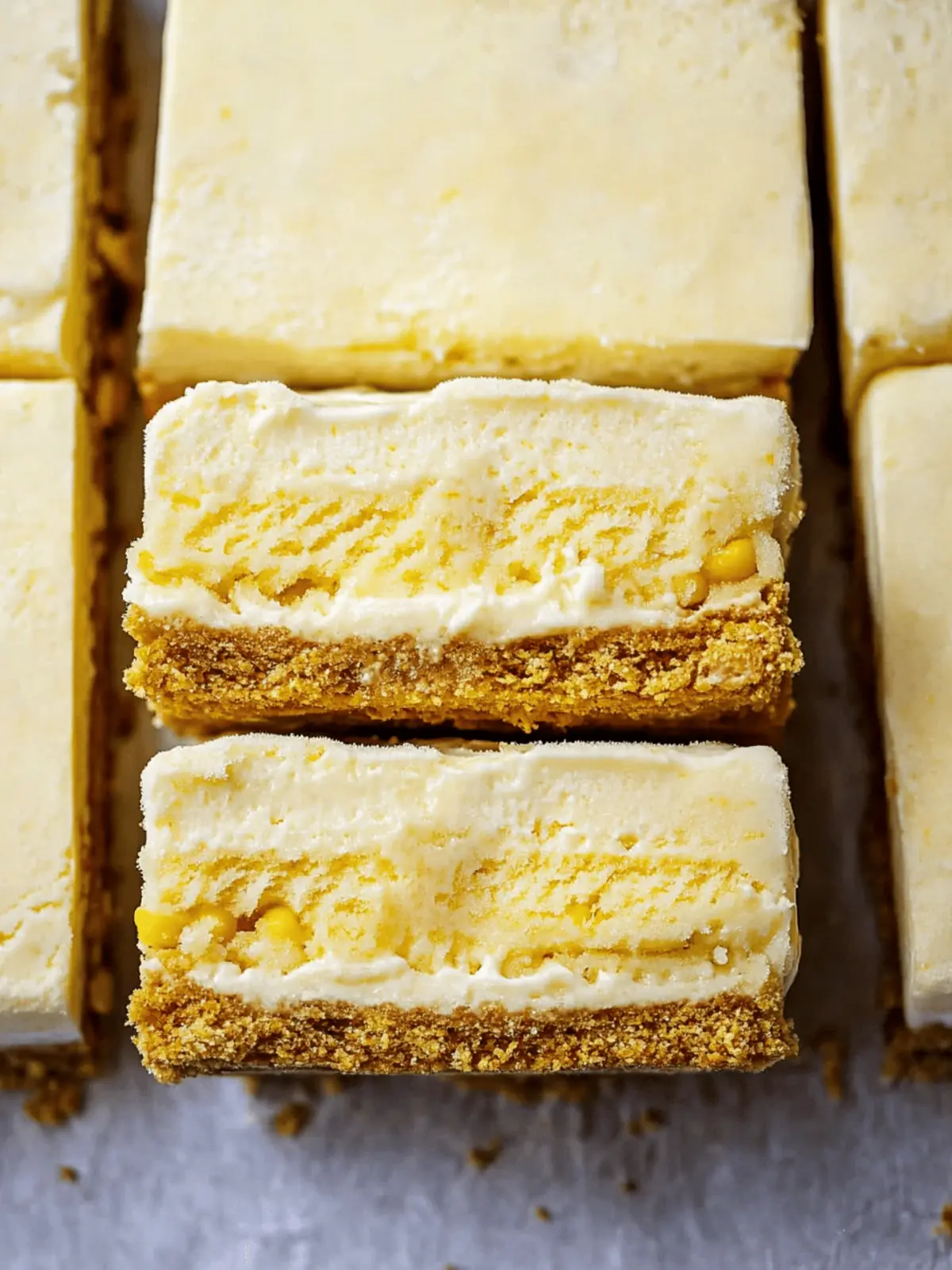 Sweet Corn Ice Cream Sandwich