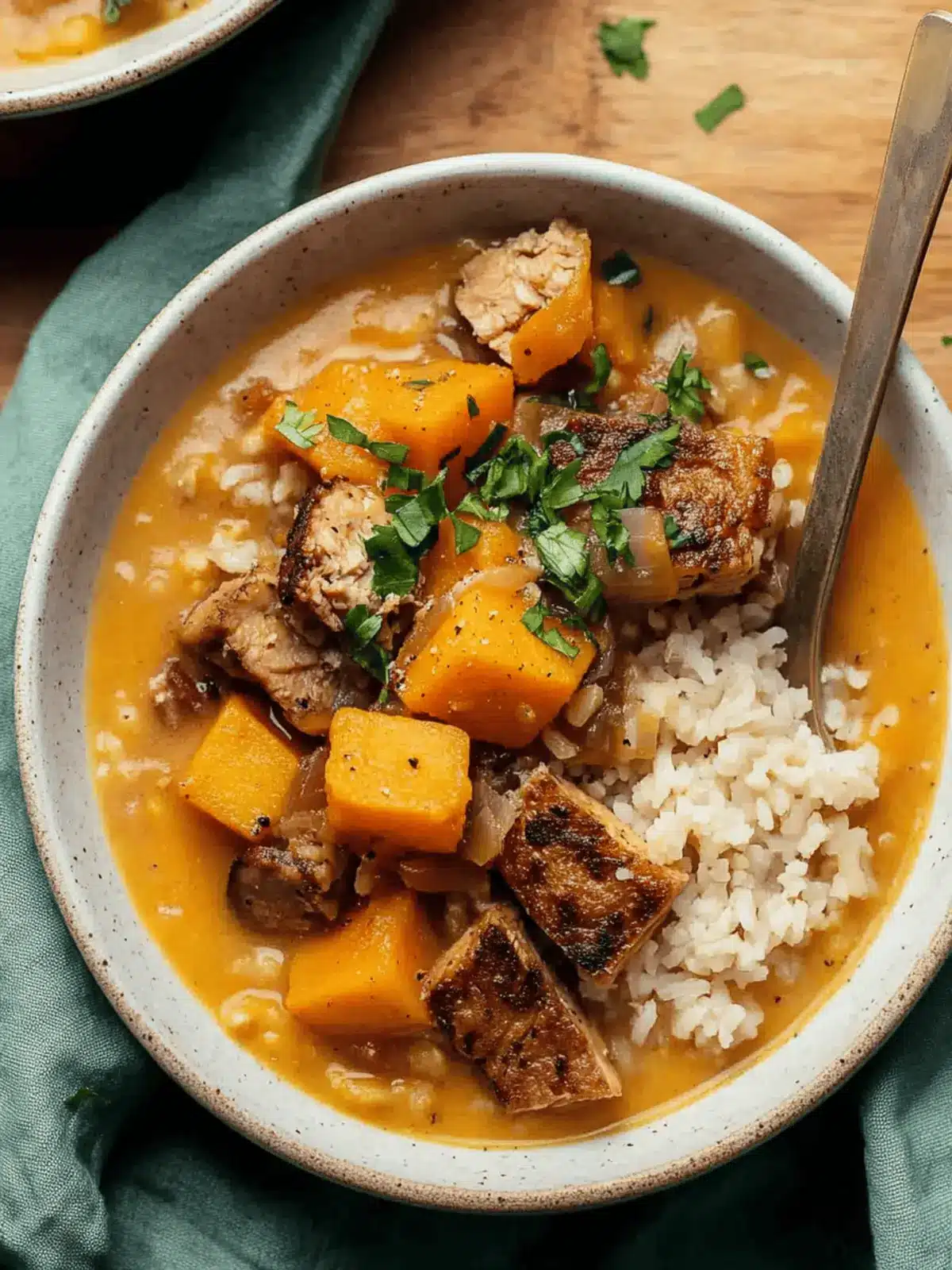 Turkey Sweet Potato Soup