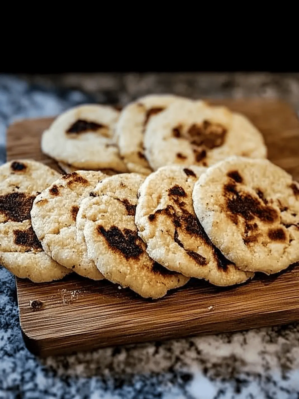 Arepas con Bison