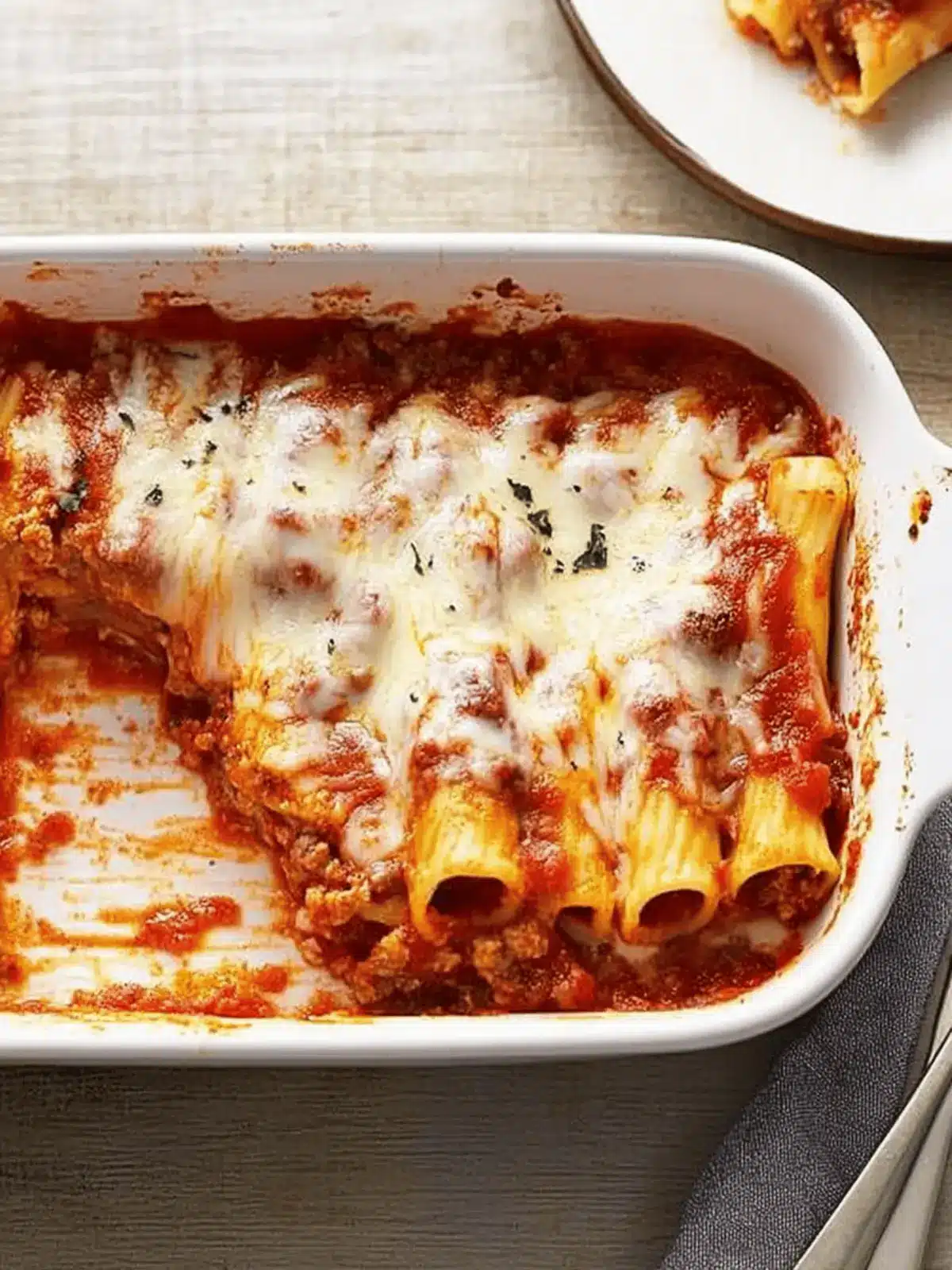 Sausage Manicotti