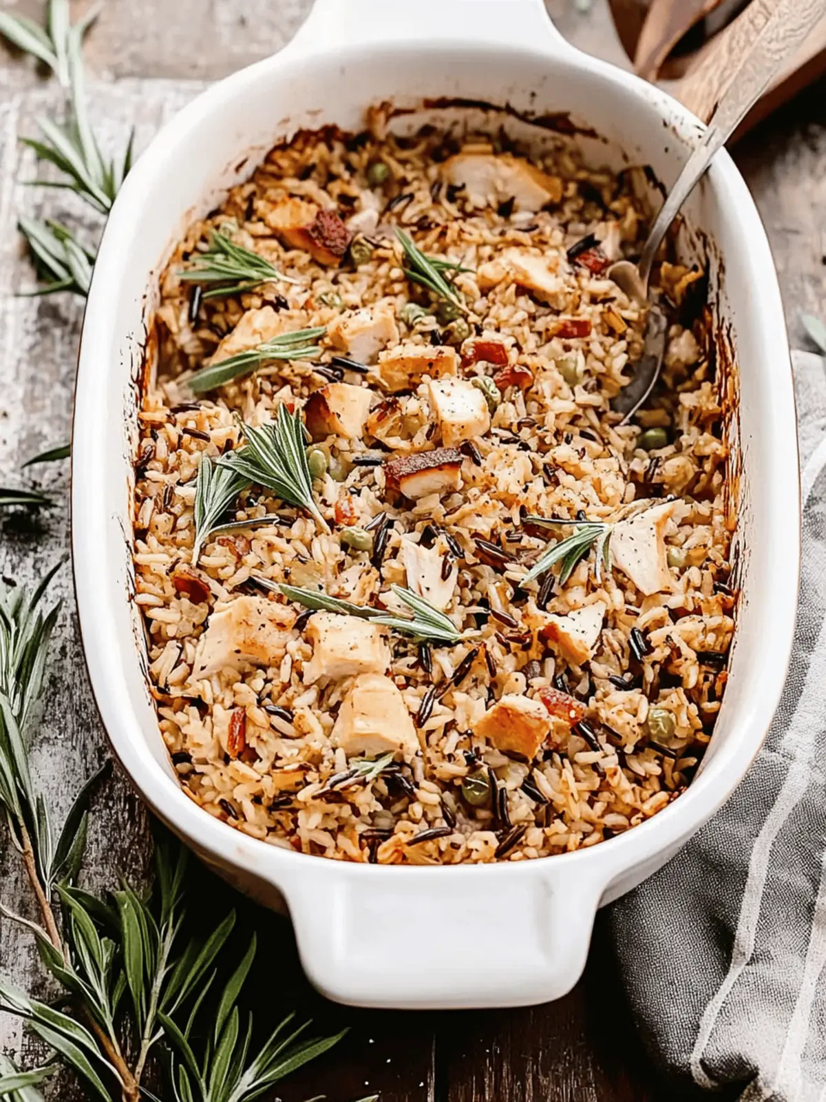 Turkey Wild Rice Casserole