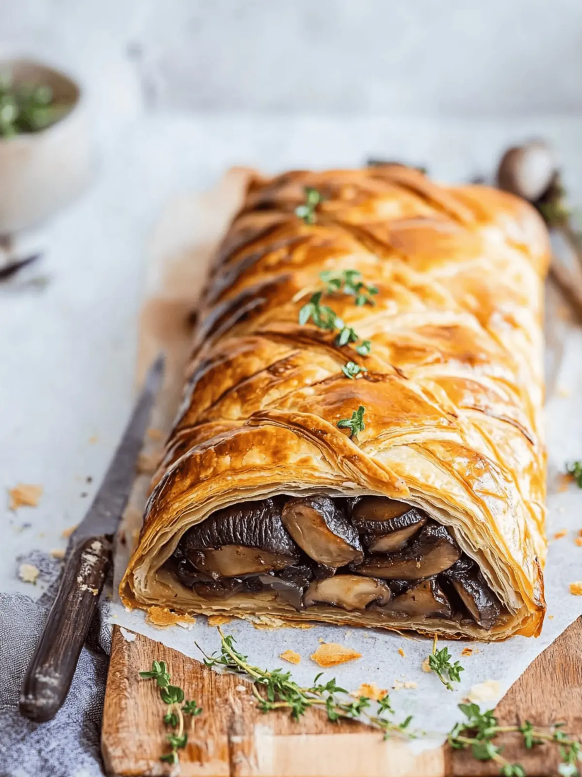 Vegan Mushroom Wellington