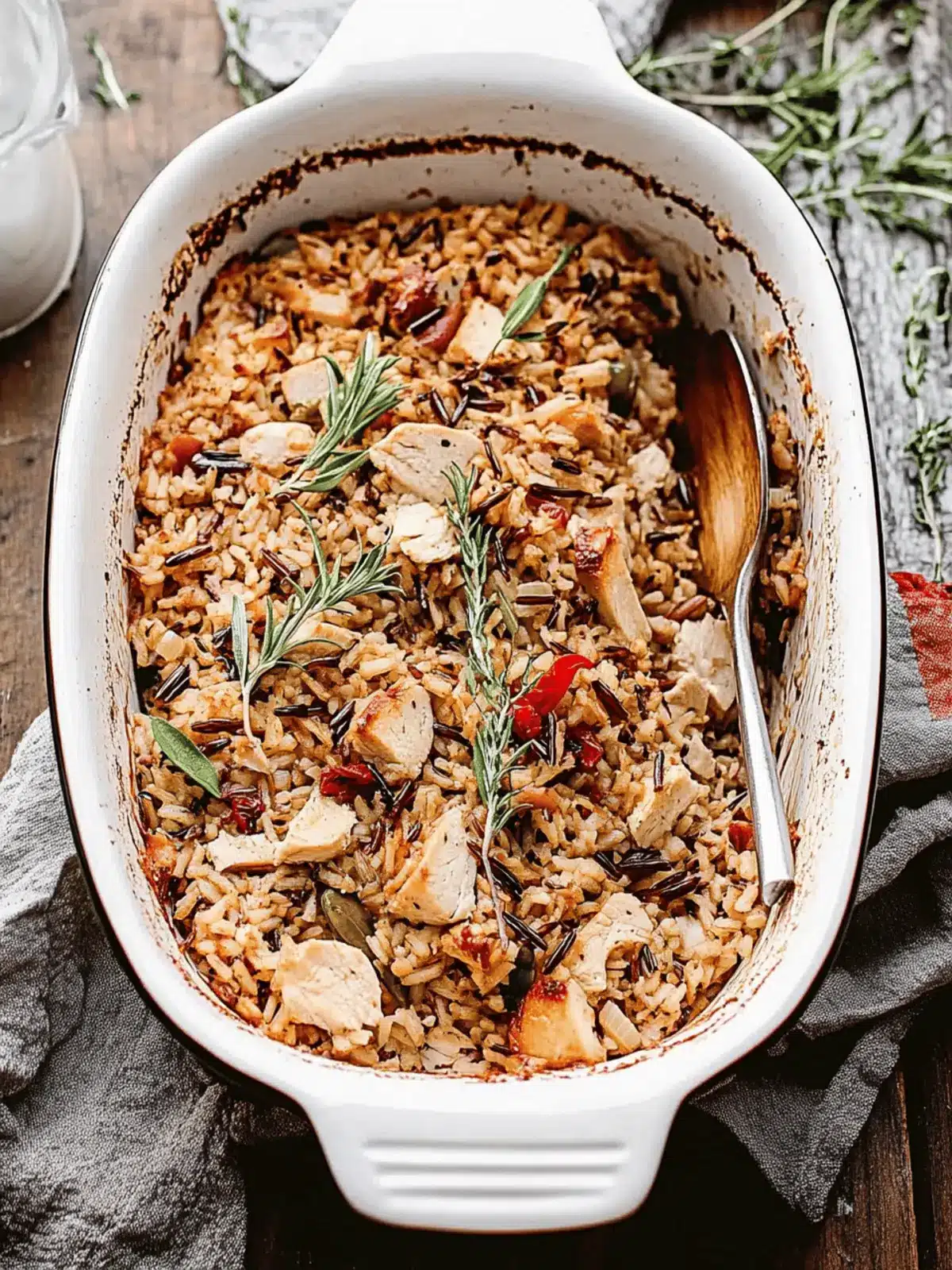 Turkey Wild Rice Casserole