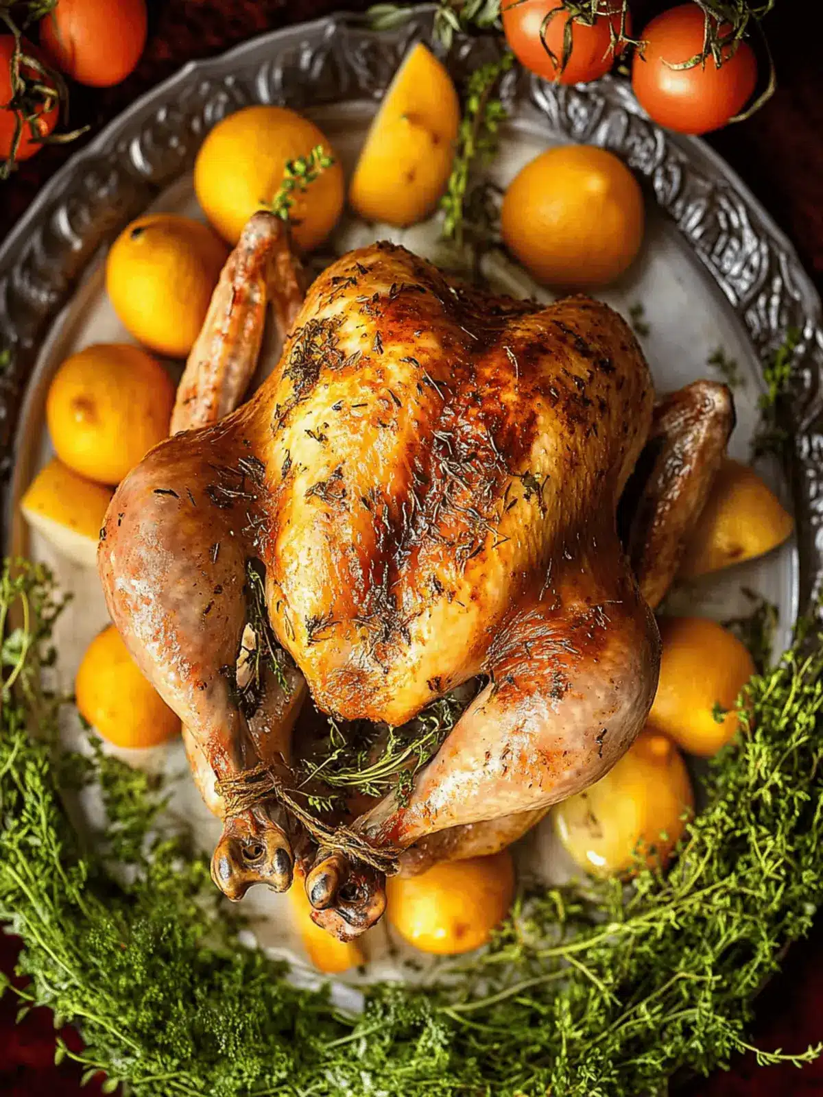 Herbed Cornish Game Hen