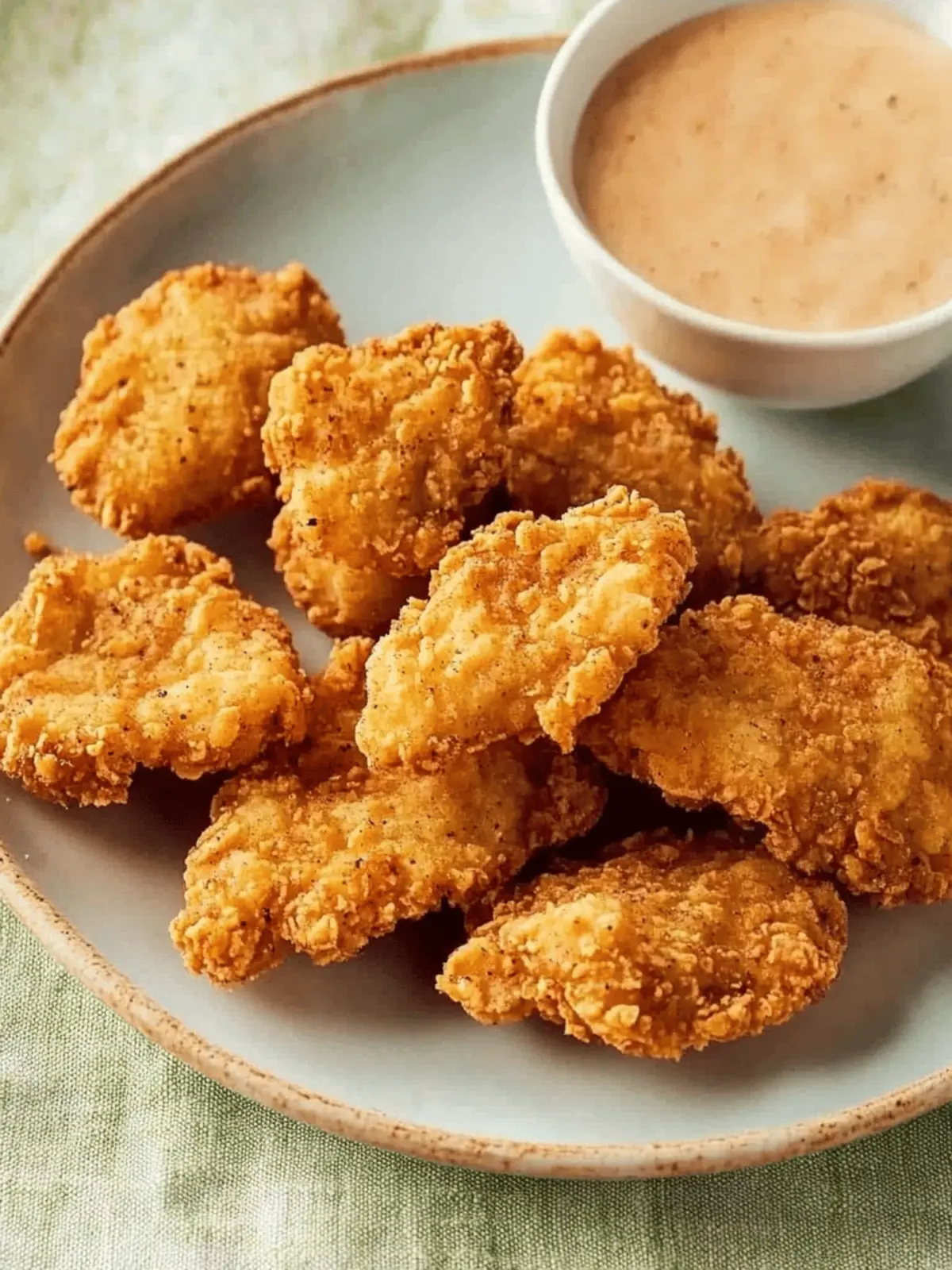 Fried Turkey Nuggets