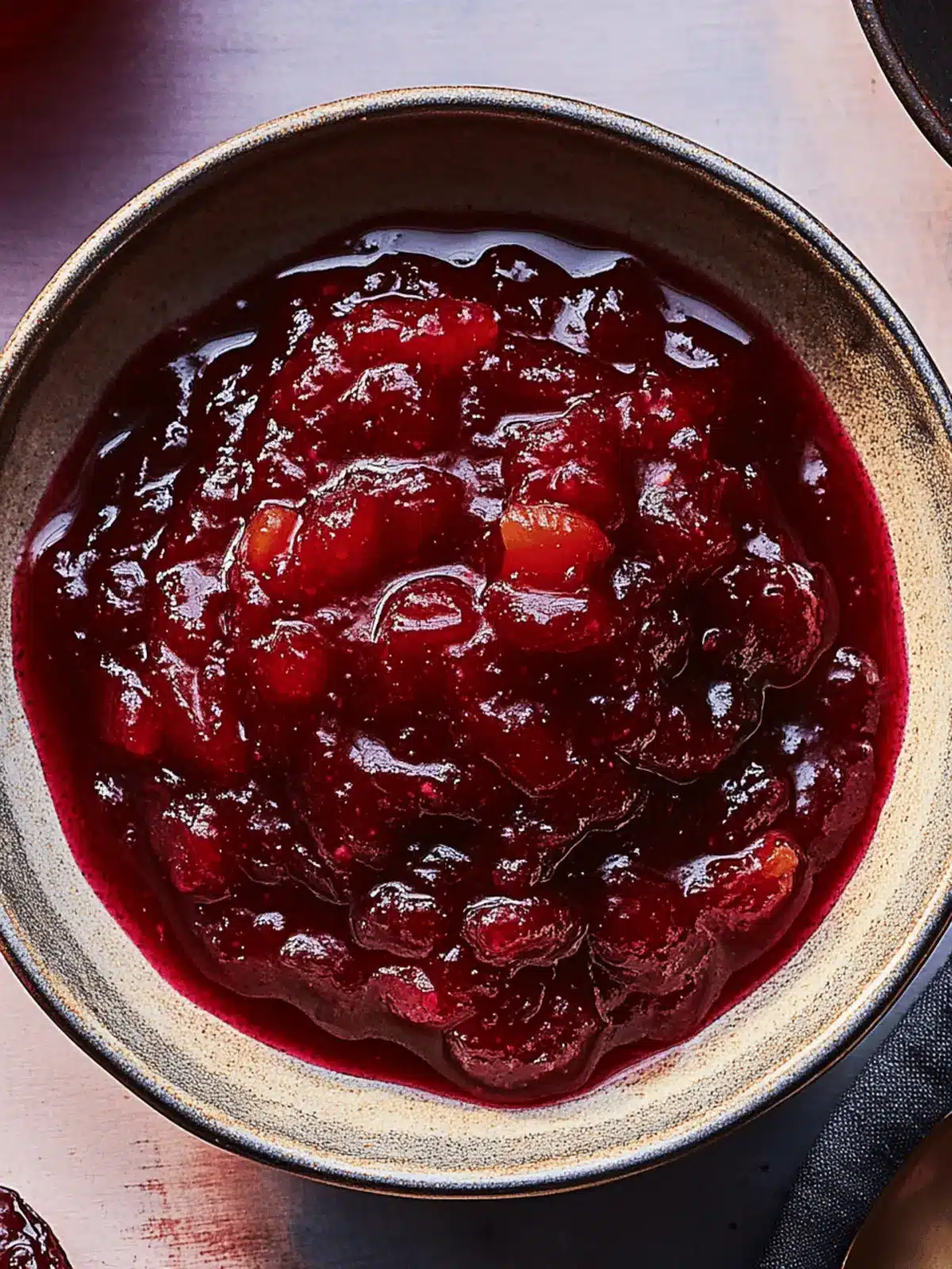 Maple-Cider Cranberry Sauce