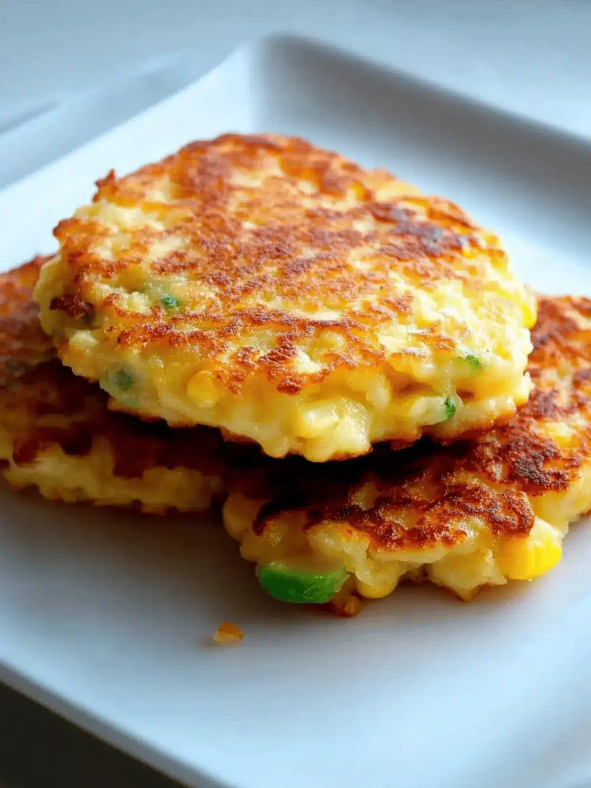 Potato and Sweet Corn Fritters