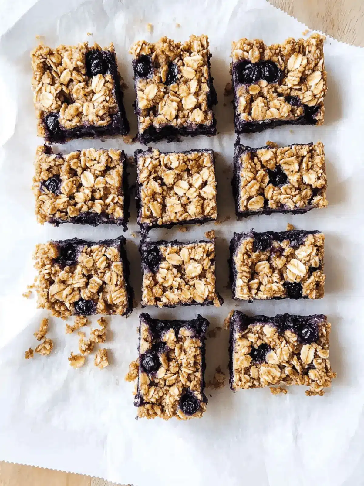 Blueberry Cereal Bars
