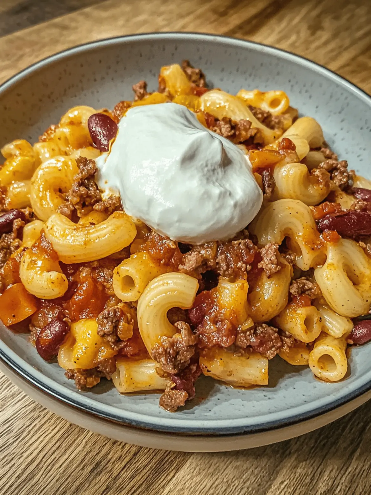 Grilled Venison Chili Mac