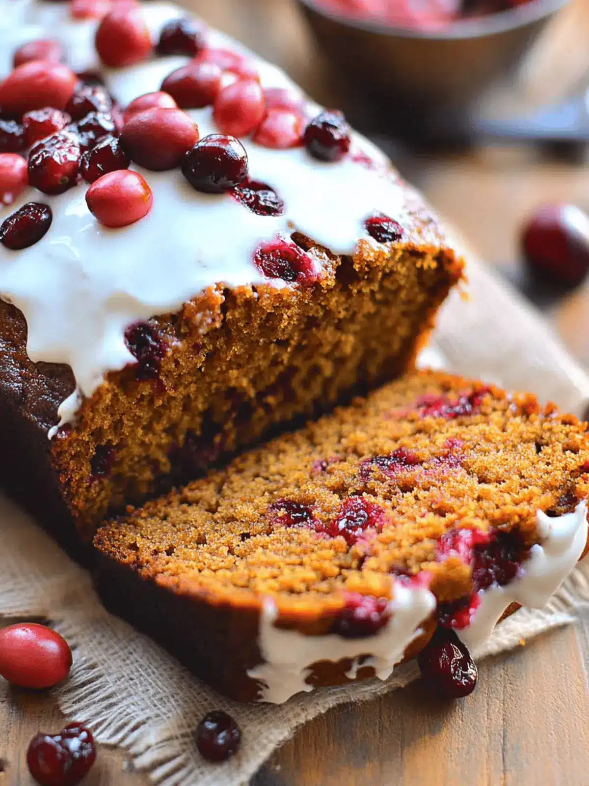 Cranberry Pumpkin Bread