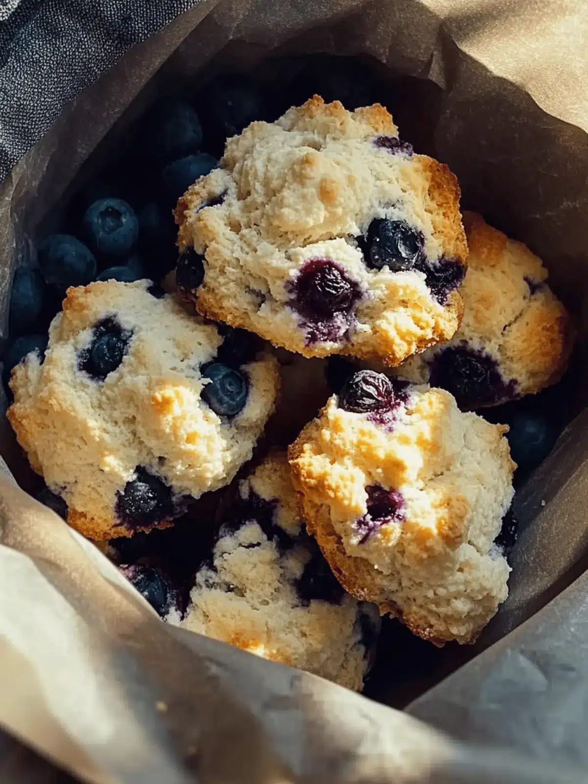 Wild Blueberry Scones