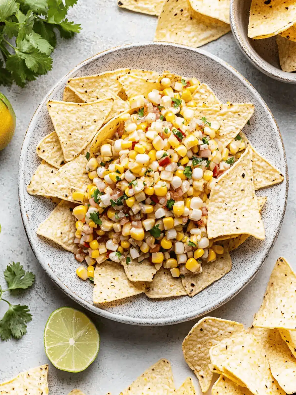 Grilled Mexican Street Corn Salsa