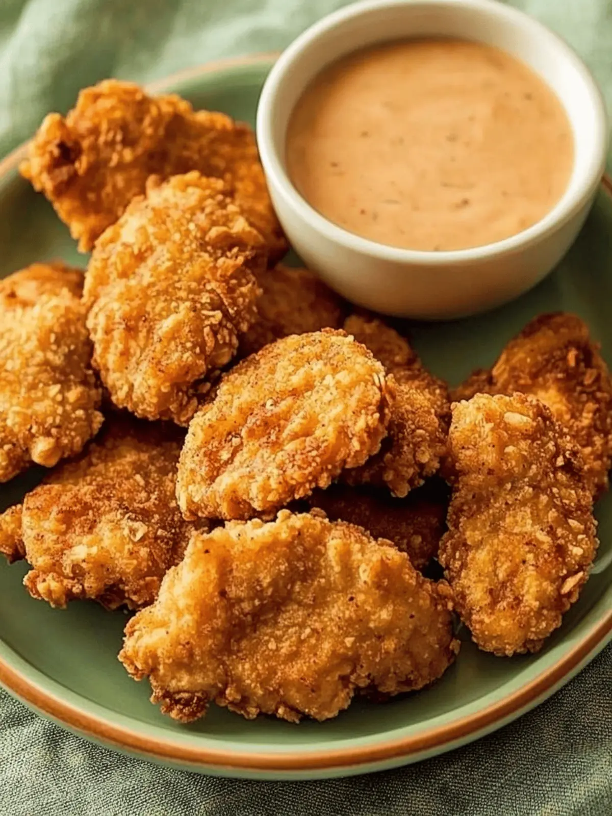 Fried Turkey Nuggets