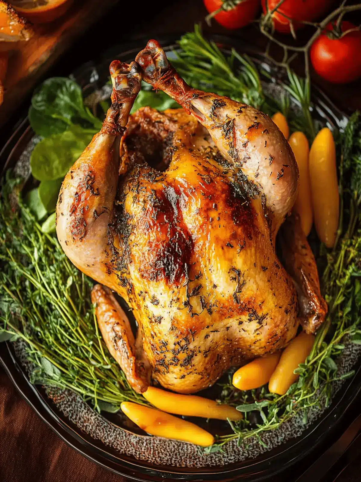Herbed Cornish Game Hen