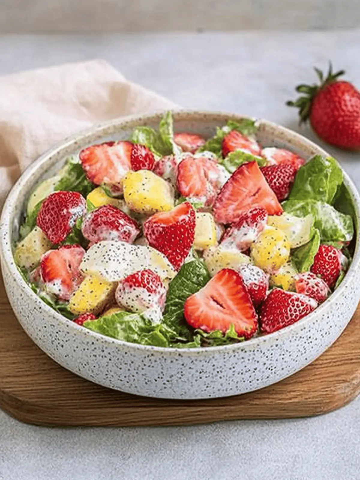 Strawberry Poppy Seed Salad