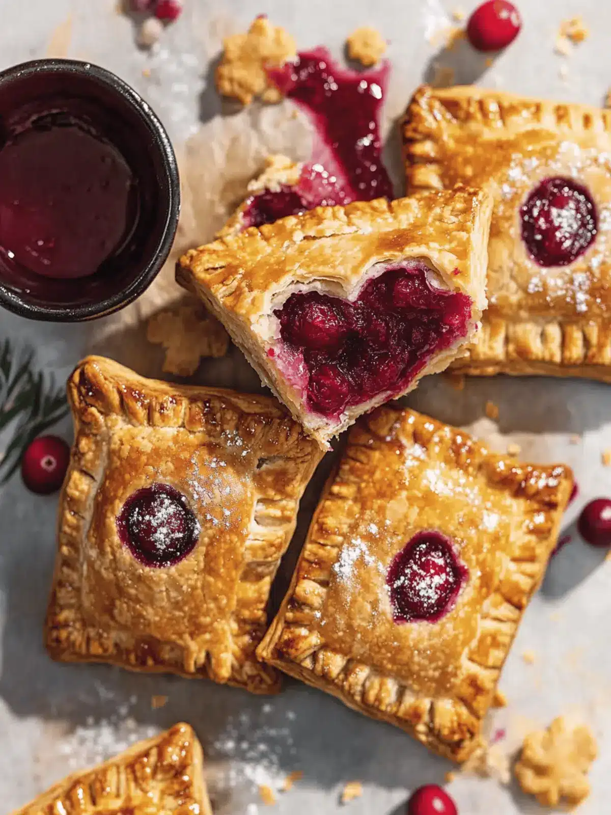 Cranberry Hand Pies