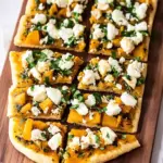 Acorn Squash and Goat Cheese Flatbread