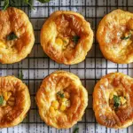 Mini Corn Soufflé Omelets