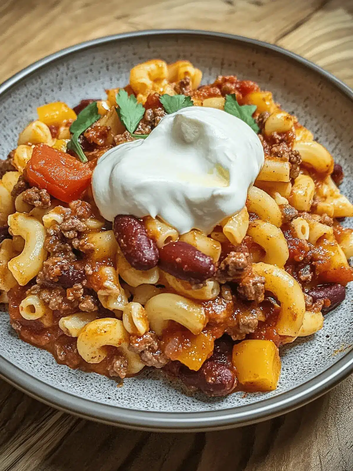 Grilled Venison Chili Mac