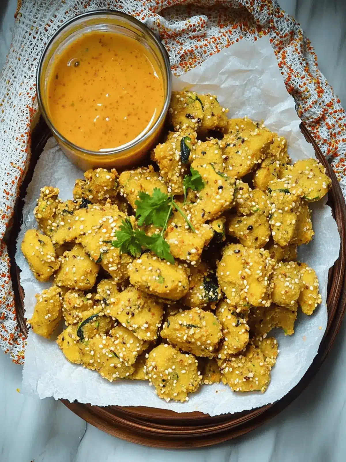 Zucchini Methi Muthia