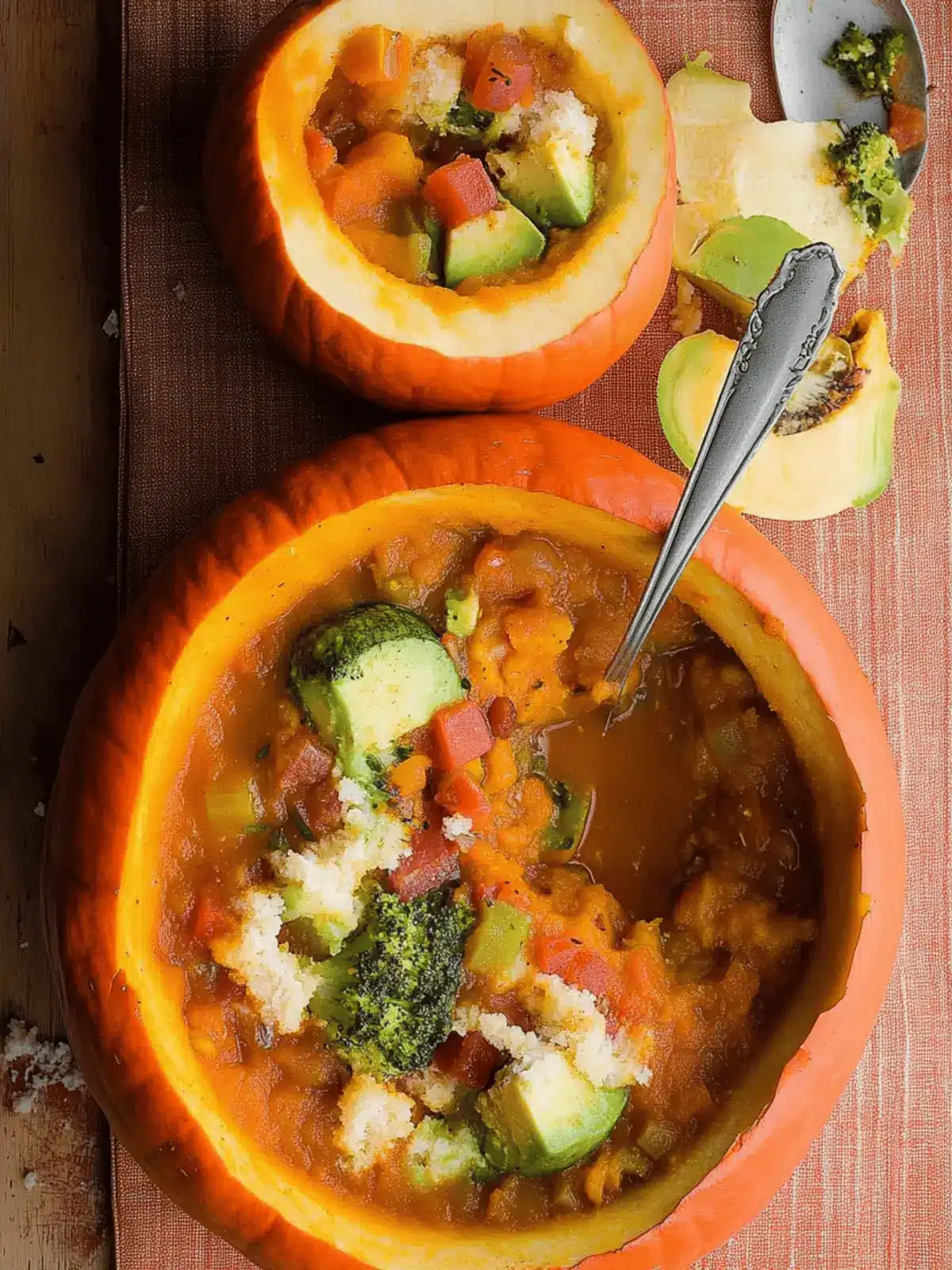 Southwest Roasted Pumpkin Stew