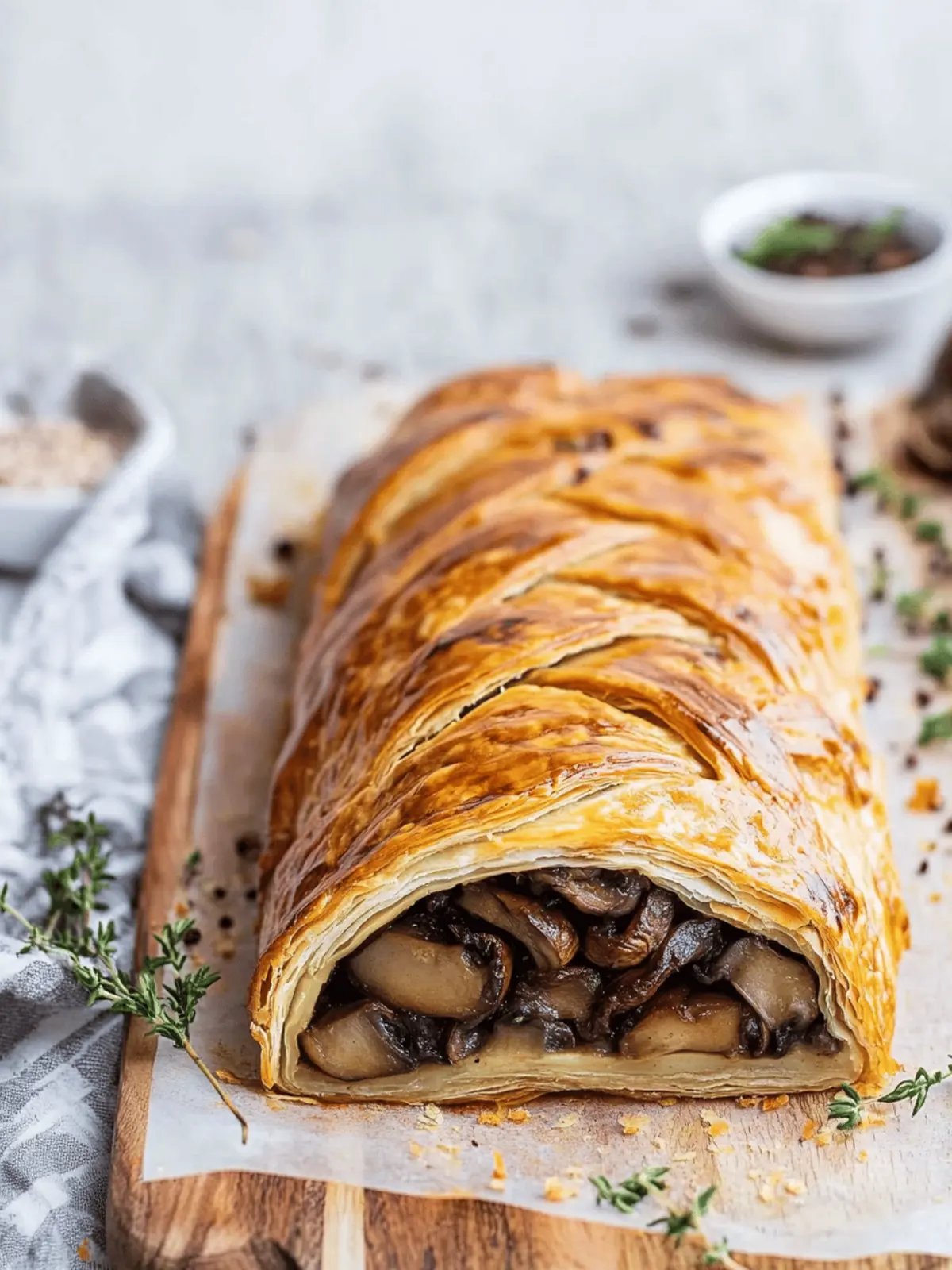 Vegan Mushroom Wellington