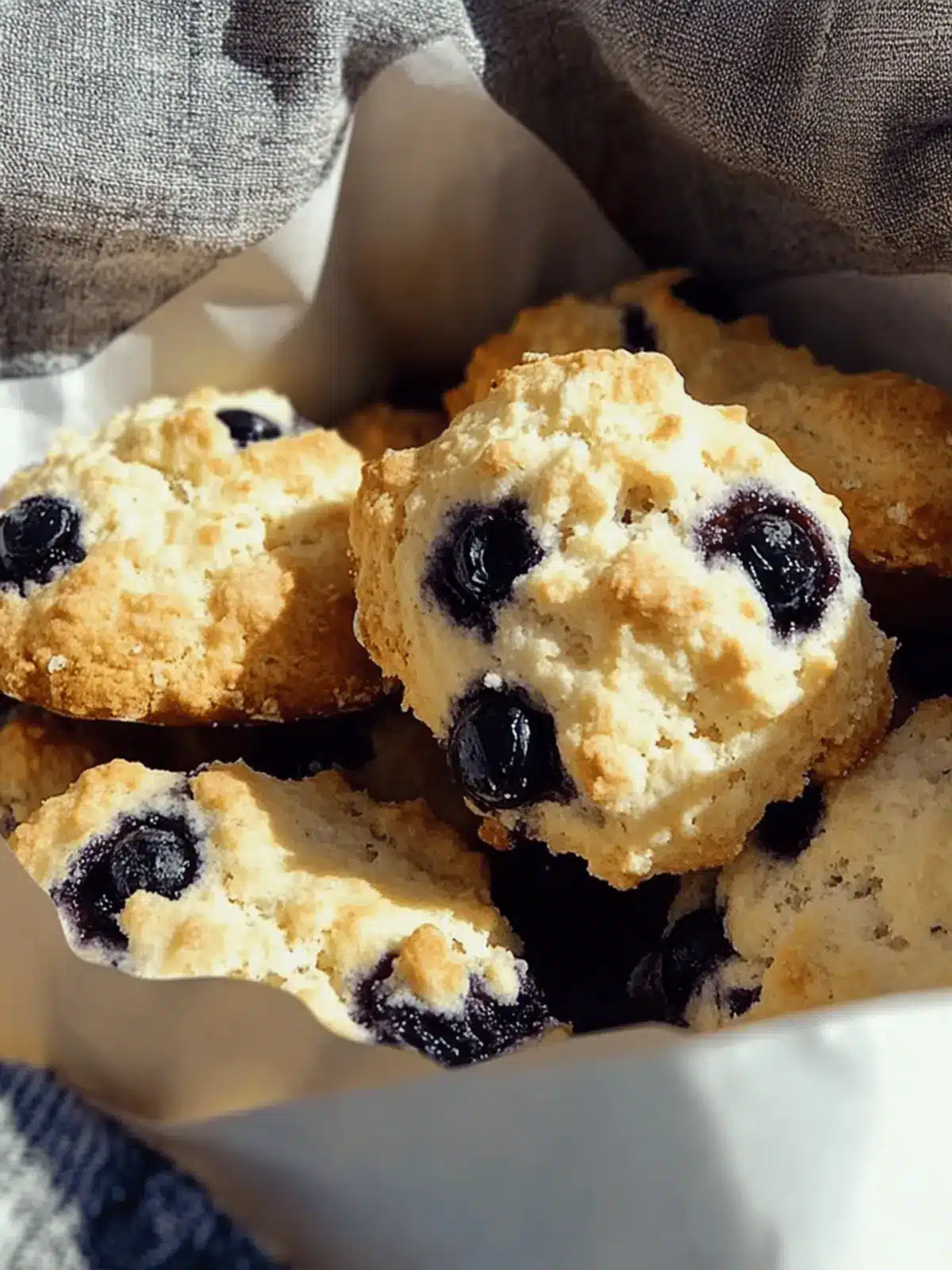 Wild Blueberry Scones