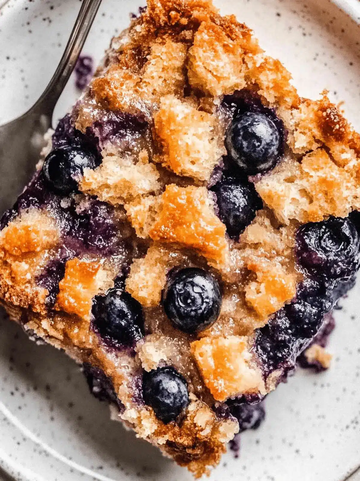 Blueberry Bread Pudding