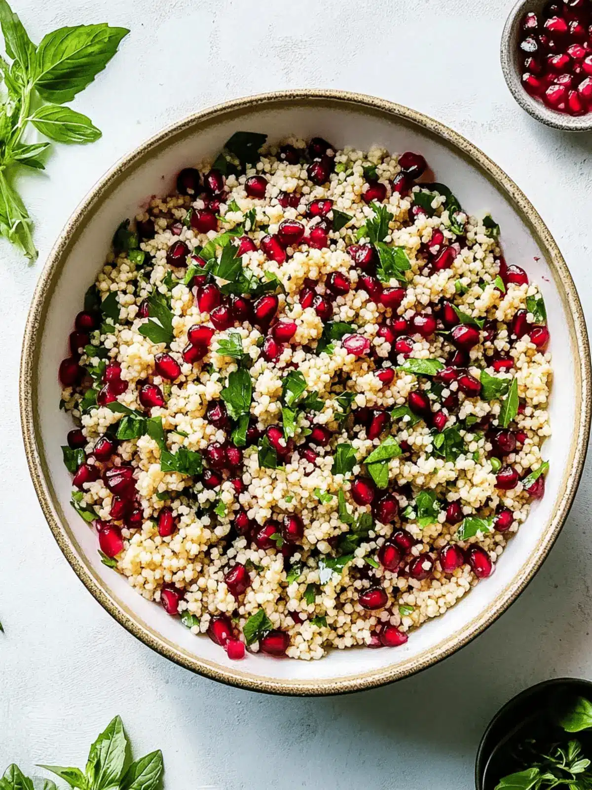 Pomegranate Couscous Salad