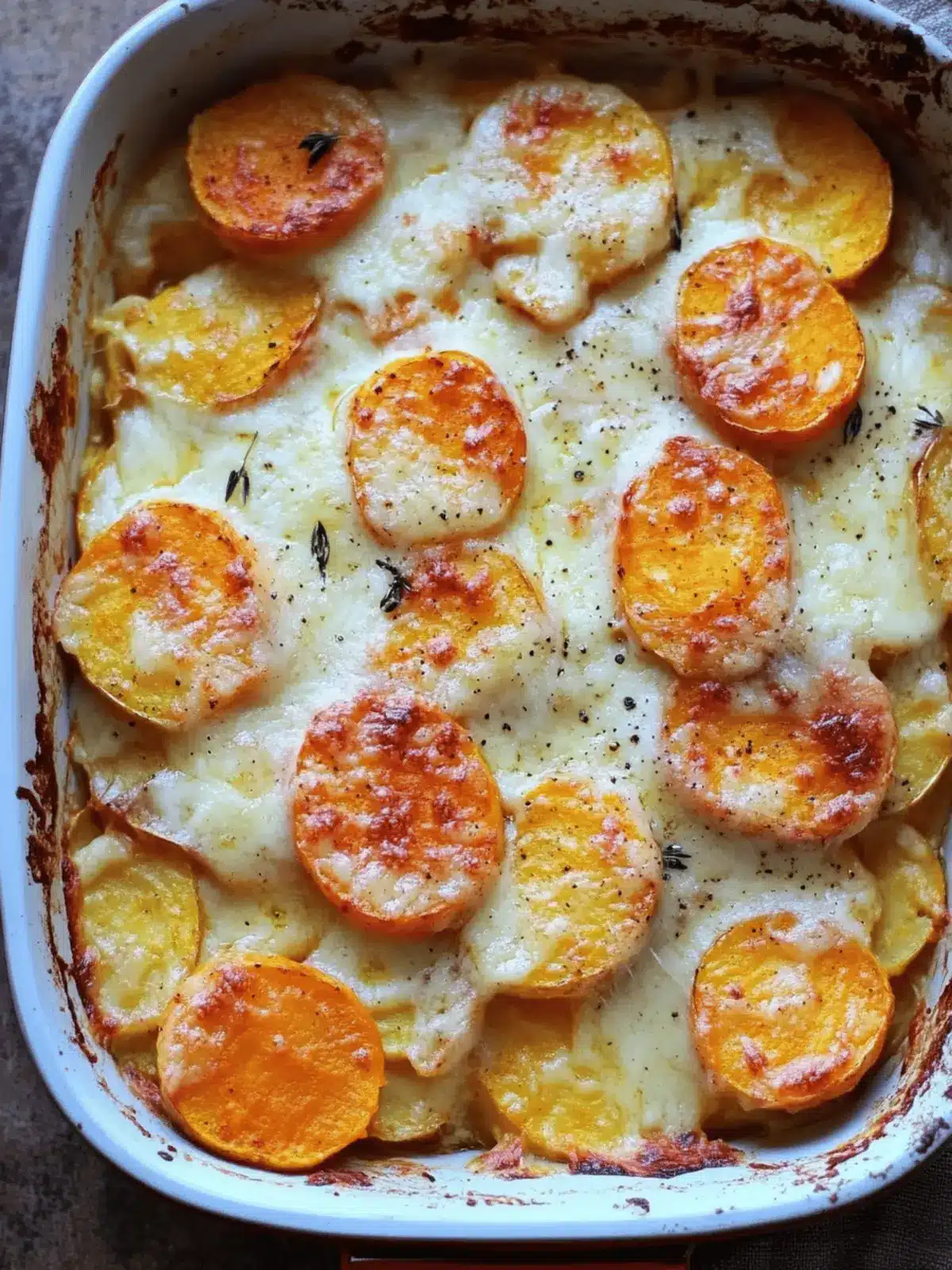 Pumpkin Scalloped Potatoes