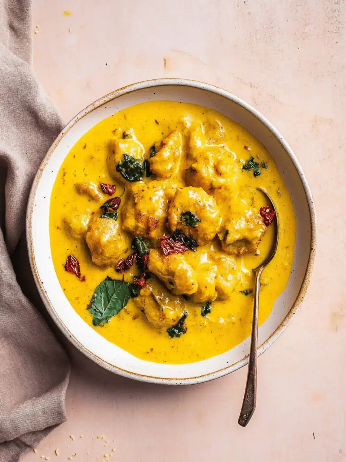 Punjabi Kadhi Pakora