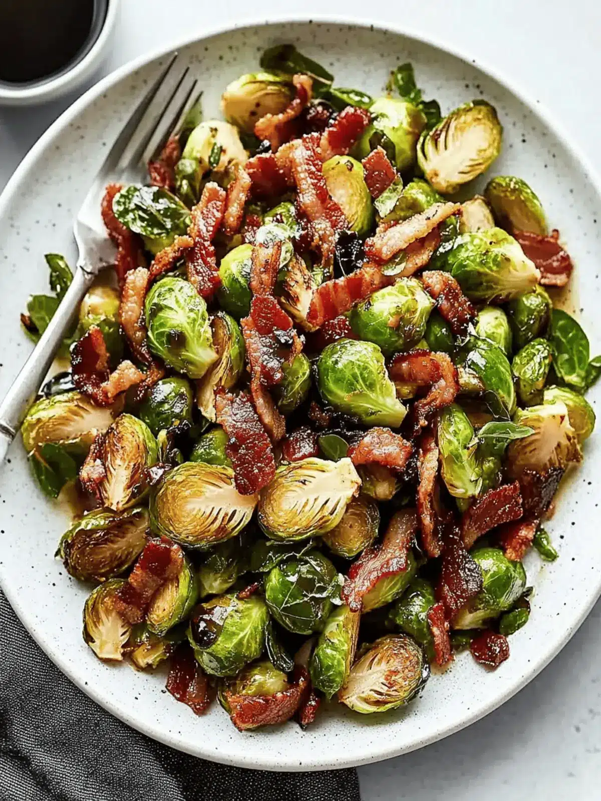 Balsamic Bacon Brussels Sprouts